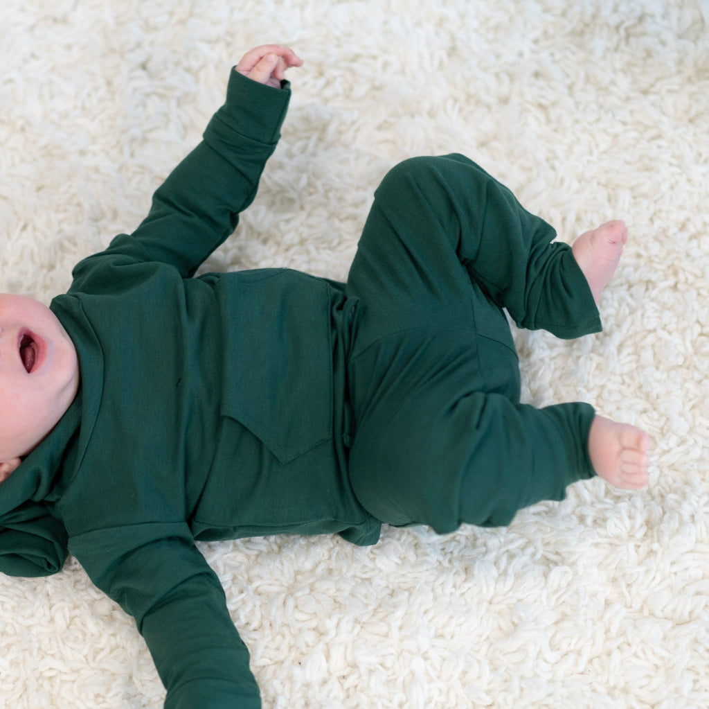 Alpine Green Hooded Jogger Set(Up to ages 8)
