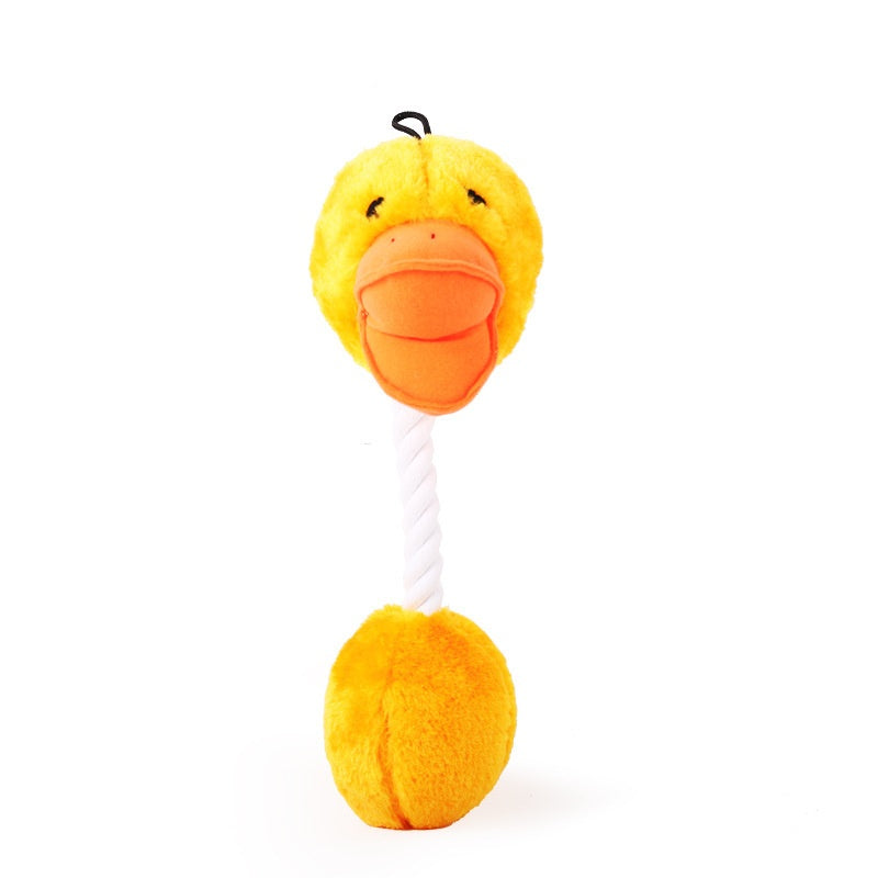 Pet Chewing Small Yellow Duck Toy
