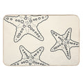 Starfish Bunch Blacksand  Dirt-Trapping Bath Mat