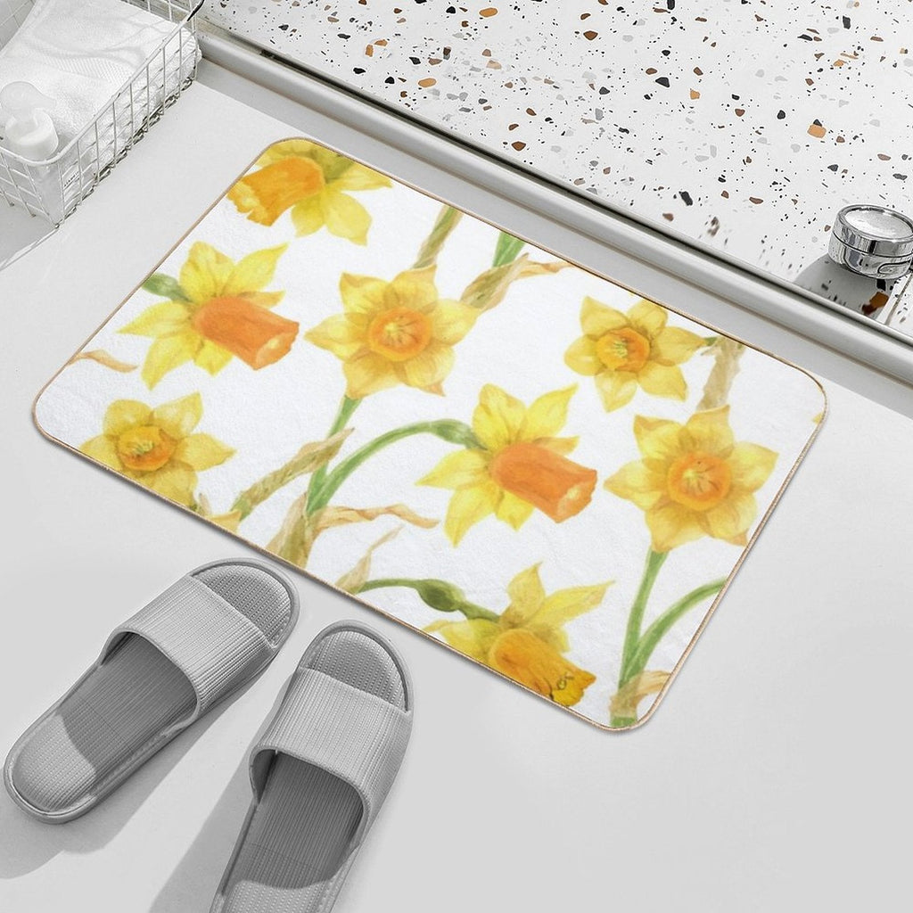 Daffodils Bath Mat