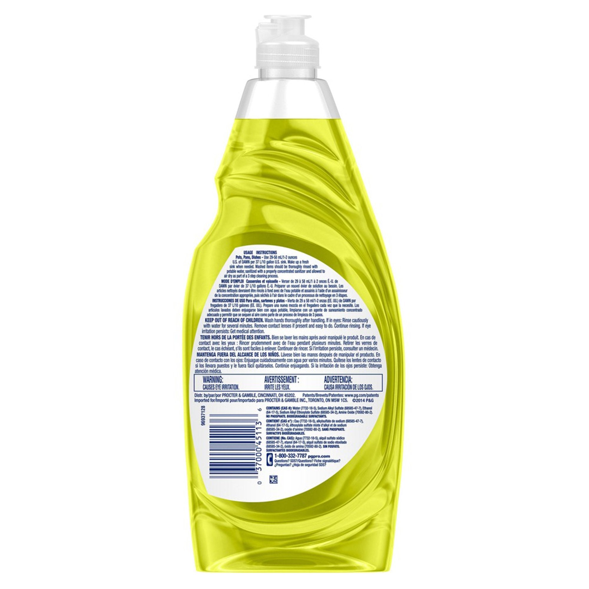 Dawn® Professional Manual Pot and Pan Detergent, Lemon Scent, 38 oz. PGC45113