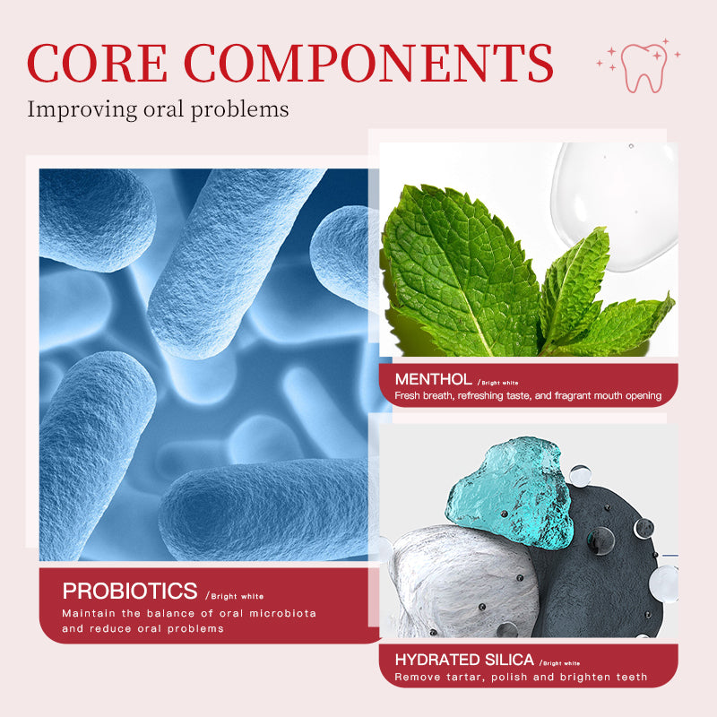 HUNMUI Probiotic Whitening Toothpaste 120g