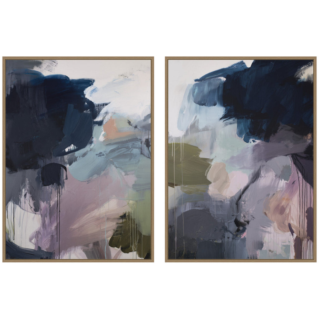 Under the Sky No. 1 & No. 2 2 Piece Framed Canvas Wall Art Set by Amy Lighthall