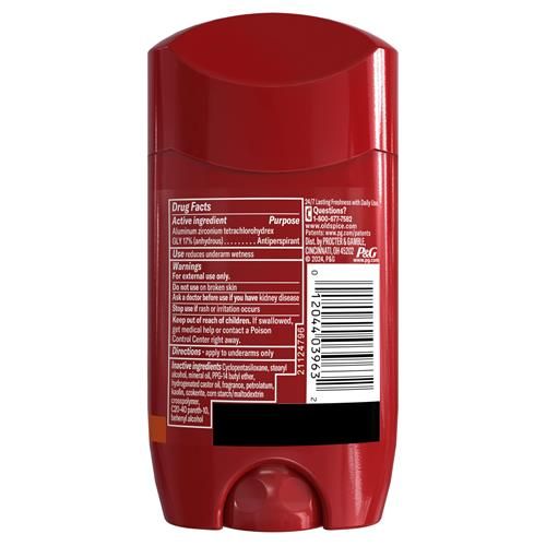 Old Spice Aluminum Free Deodorant For Men, 24/7 Odor Protection, 24/7 Freshness & Lasting Scent, Goes On Clear, Bearglove With Crisp Orchard Scent, 2.6 Oz