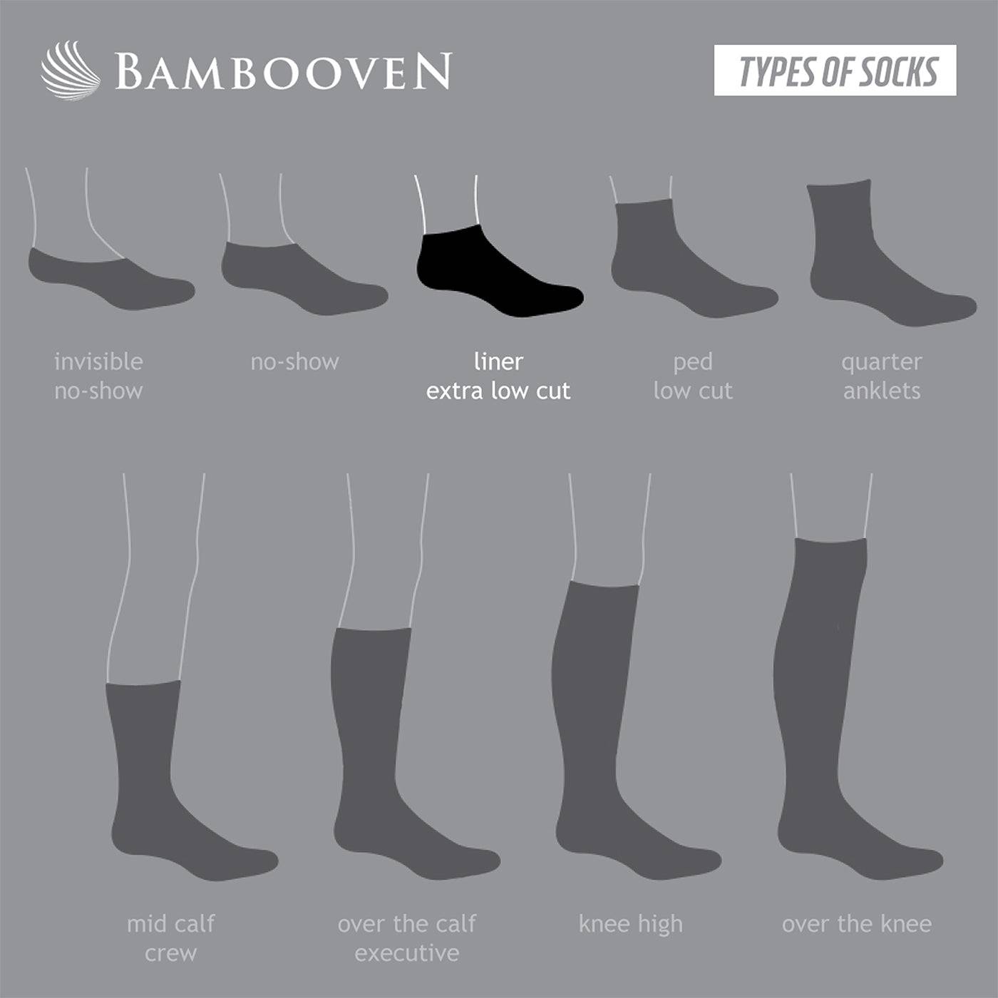 Women’s Bamboo Ankle Socks 8-Pack - 598