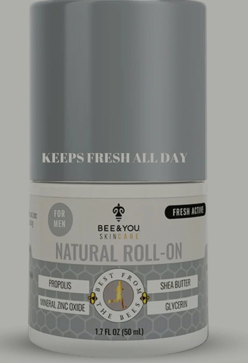 Bee & You 1.7 oz Roll on Deodorant for Men