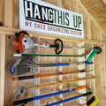 Garden Tool Organizer Rack
