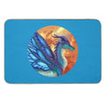 Wings of Fire - Blue  Multi-Purpose Bath Mat
