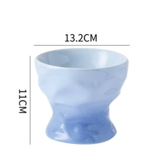 Cat Bowl High Ceramic Protection Cervical Spine Dog Food Basin