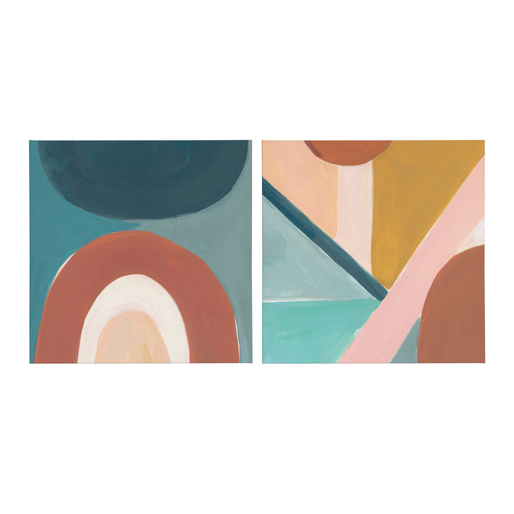 Teotitlan Valley Study Canvas Art Set by Kate Aurelia Holloway