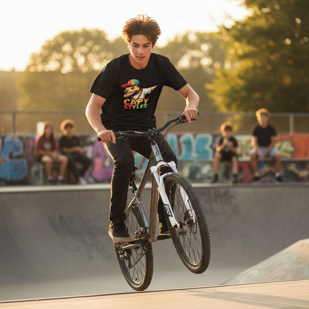 Capybara Graphic T Shirt Capy Styles Streetwear Tee Skating Casual