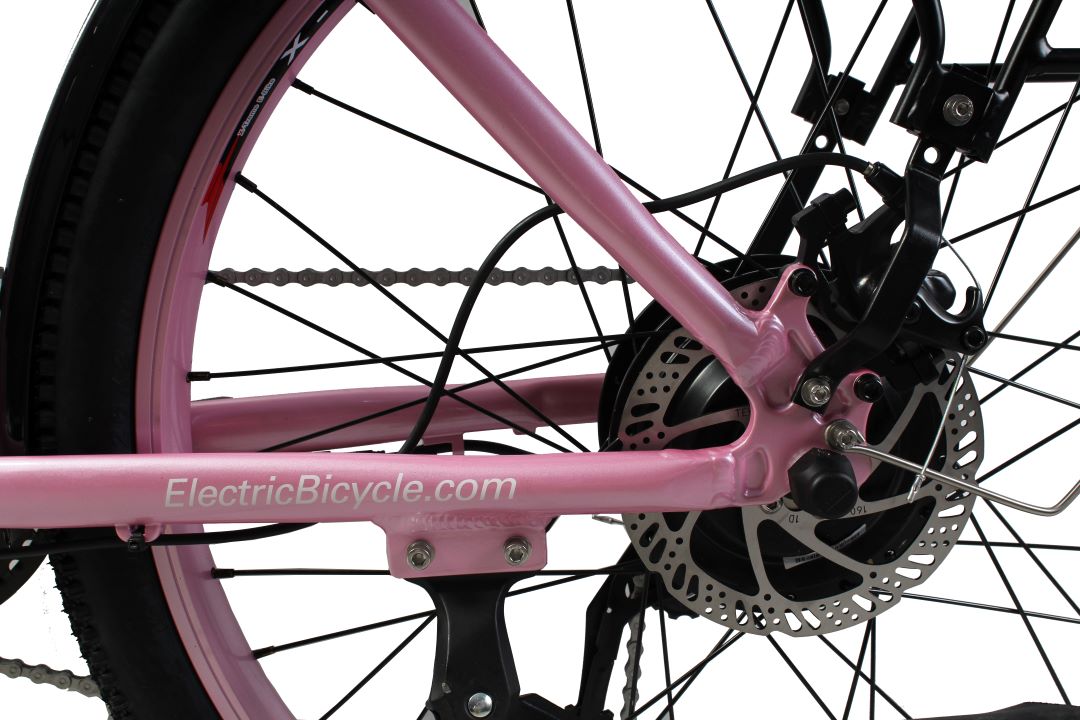 X-Treme Catalina Beach Cruiser - Electric Bicycle - 48 Volt - Step-Through Frame Long Range - Comfort Bike