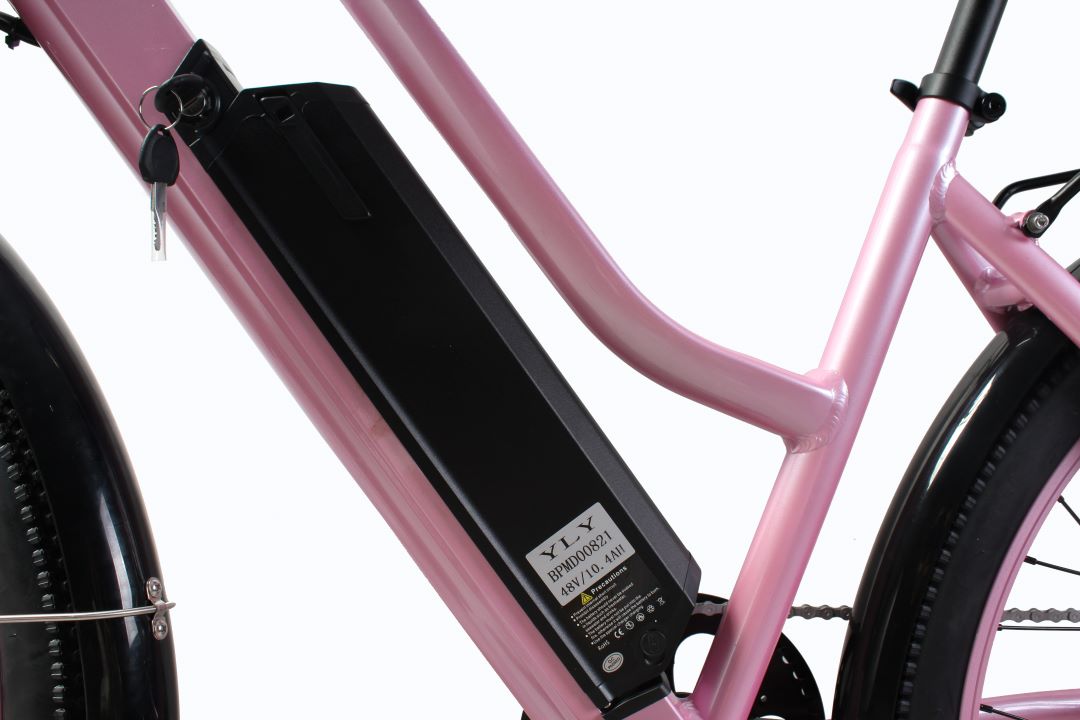 X-Treme Catalina Beach Cruiser - Electric Bicycle - 48 Volt - Step-Through Frame Long Range - Comfort Bike