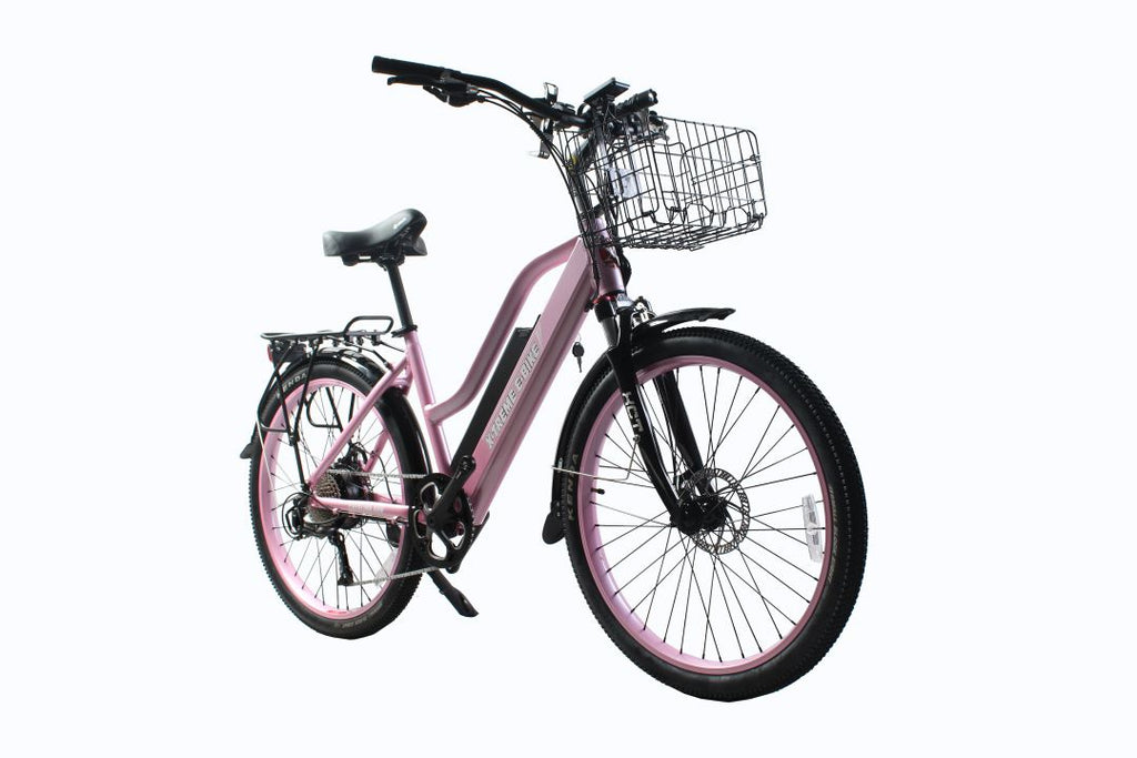 X-Treme Catalina Beach Cruiser - Electric Bicycle - 48 Volt - Step-Through Frame Long Range - Comfort Bike