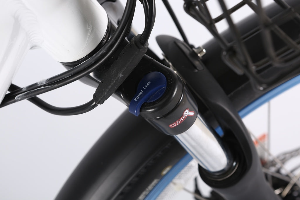 X-Treme Catalina Beach Cruiser - Electric Bicycle - 48 Volt - Step-Through Frame Long Range - Comfort Bike