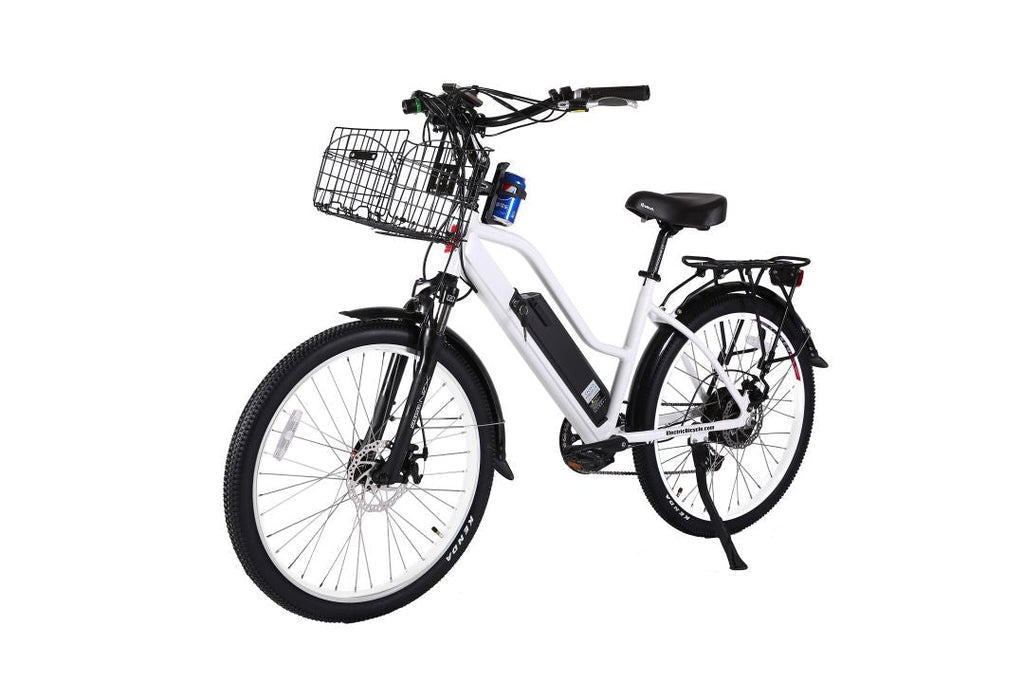 X-Treme Catalina Beach Cruiser - Electric Bicycle - 48 Volt - Step-Through Frame Long Range - Comfort Bike