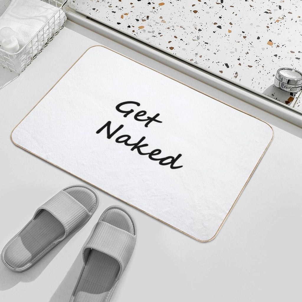 Get Naked Bath  Mats  Dirt-Trapping Bath Mat