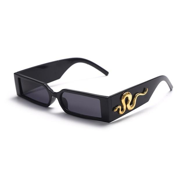 Classic Rectangle Shape Sunglasses For Men New Vintage Design Small Square Shape Sun Glasses For Women New Comfortable & Decent Shades For Driving Eyewear