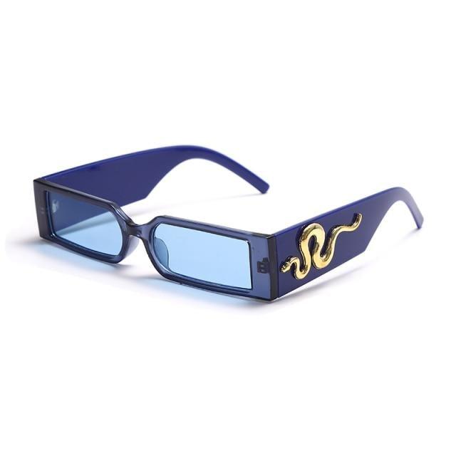 Classic Rectangle Shape Sunglasses For Men New Vintage Design Small Square Shape Sun Glasses For Women New Comfortable & Decent Shades For Driving Eyewear