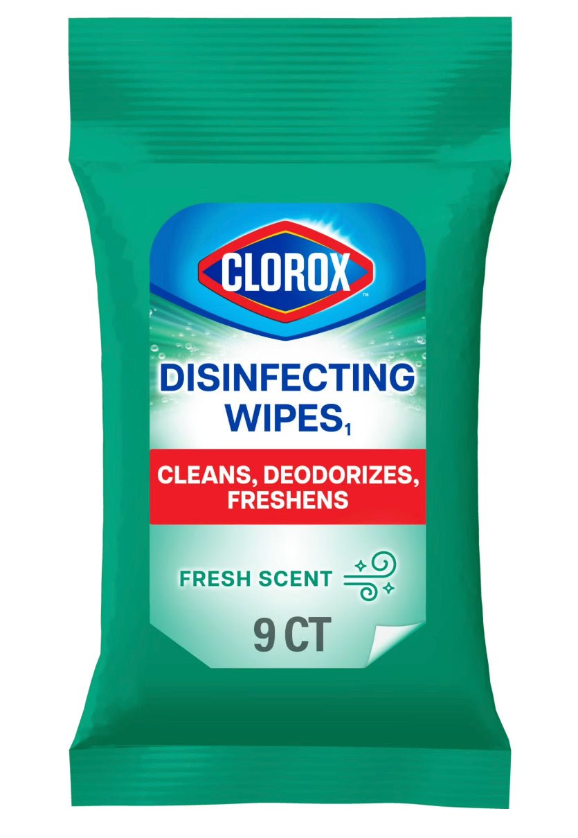 Clorox Disinfecting Wipes on the Go Bleach Free Travel Wipes Scent