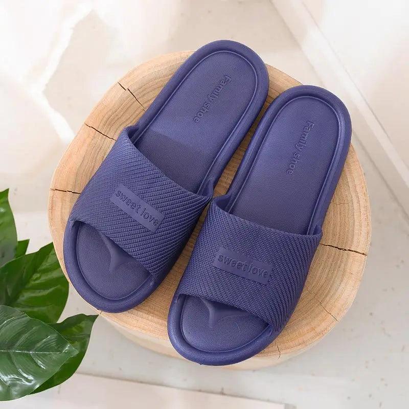 Cool New Slippers Women Summer Flip Flops Indoor Slippers Unique Design House Bathroom Non-slip Soft Flip Flops For Women