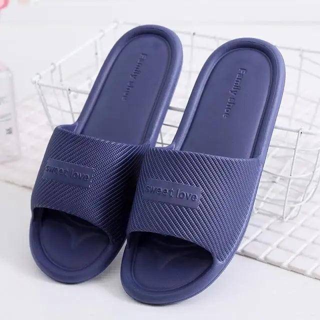 Cool New Slippers Women Summer Flip Flops Indoor Slippers Unique Design House Bathroom Non-slip Soft Flip Flops For Women