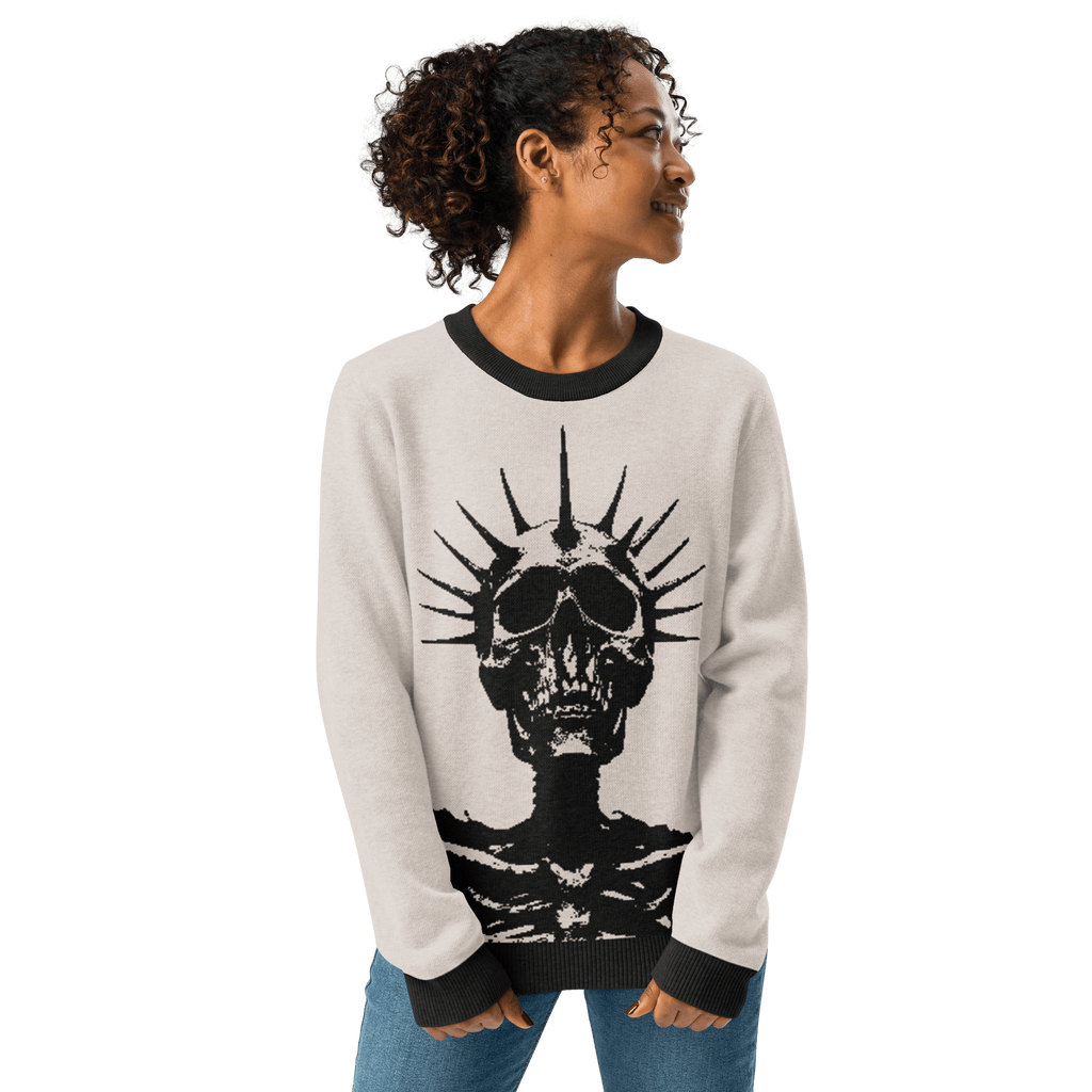 Corpse King Knit Crew Neck Sweater