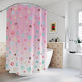 Cute Paw Print Shower Curtain for Pet Lovers