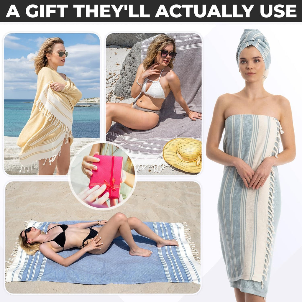 Experience Ultimate Comfort with Our 100% Certified Organic Turkish Cotton Towels