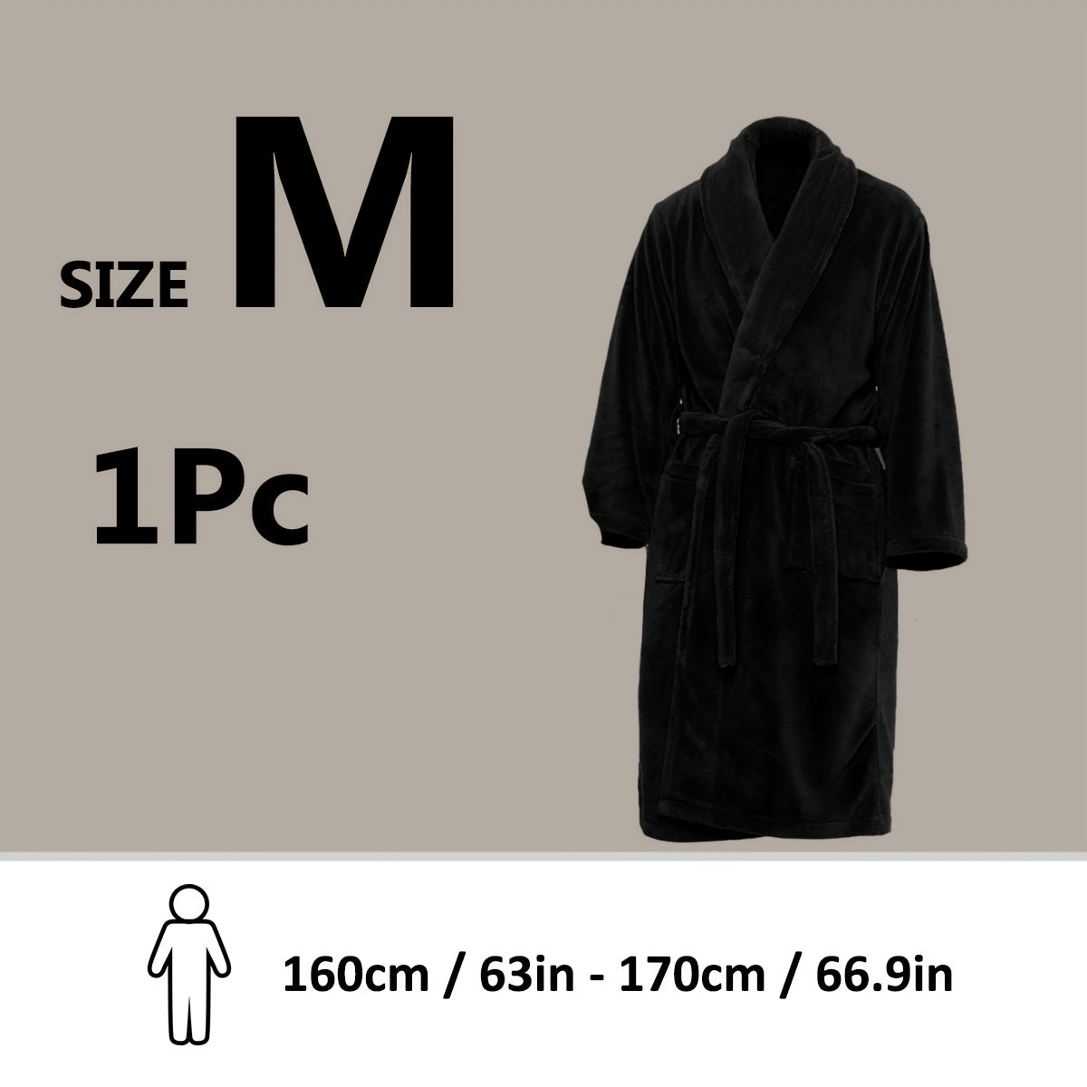 Unisex Extra Warm Coral Fleece Bathrobe Mens and Women Adult Robes for Your Bathroom Bath Towel Bedroom Shawl Collar Robes, Valentines gift for lovers