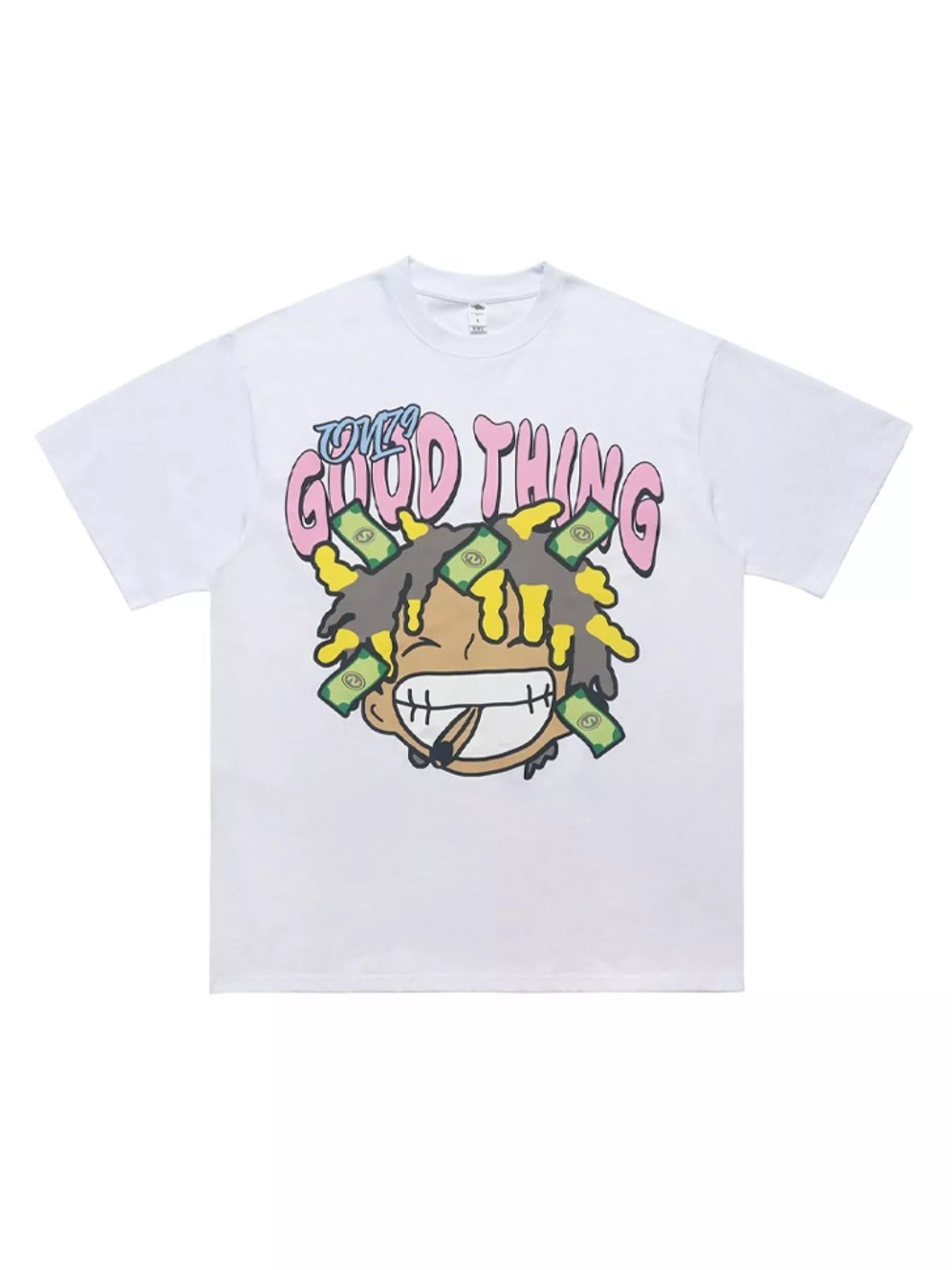 Men's Graphic Round Neck Casual T-Shirt