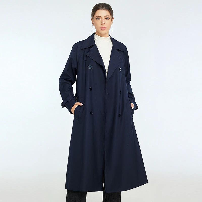 Trench Autumn And Winter Women's Mid-length High-grade Sense Petite Coats