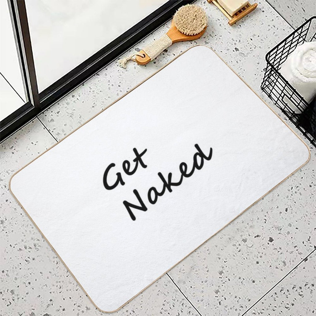 Get Naked Bath  Mats  Dirt-Trapping Bath Mat