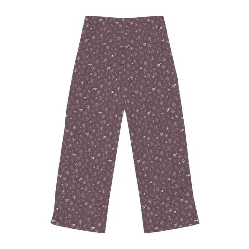 Mauve Womens Pajama Pants - Soft Loungewear - DipaliZ
