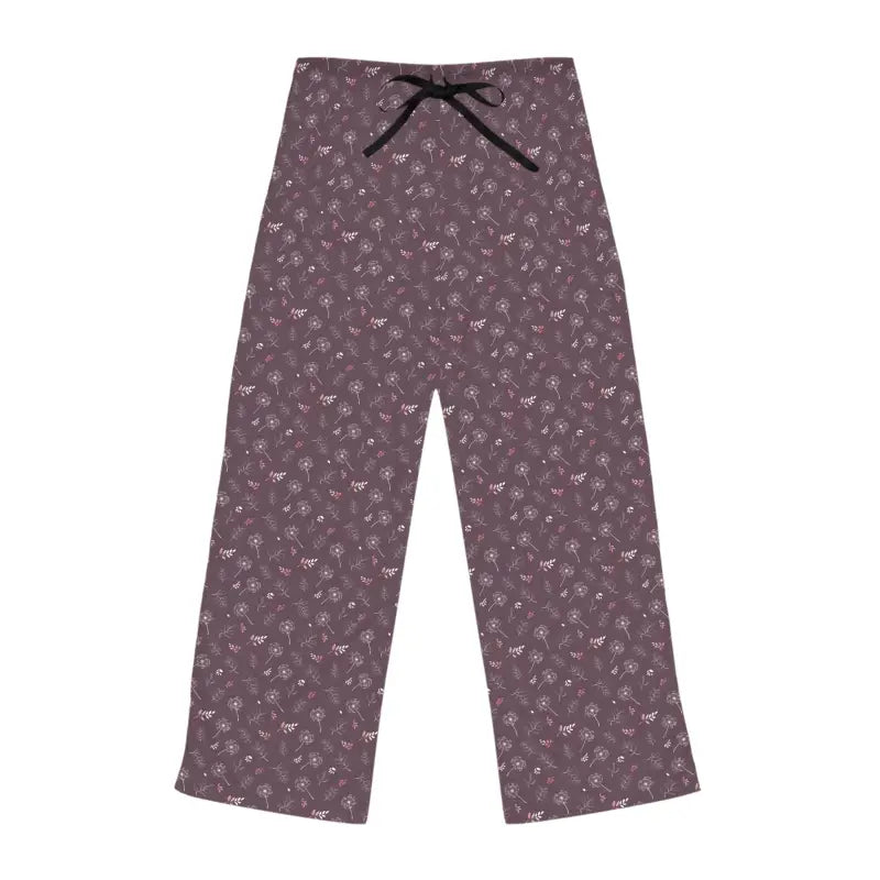 Mauve Womens Pajama Pants - Soft Loungewear - DipaliZ