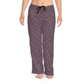 Mauve Womens Pajama Pants - Soft Loungewear - DipaliZ