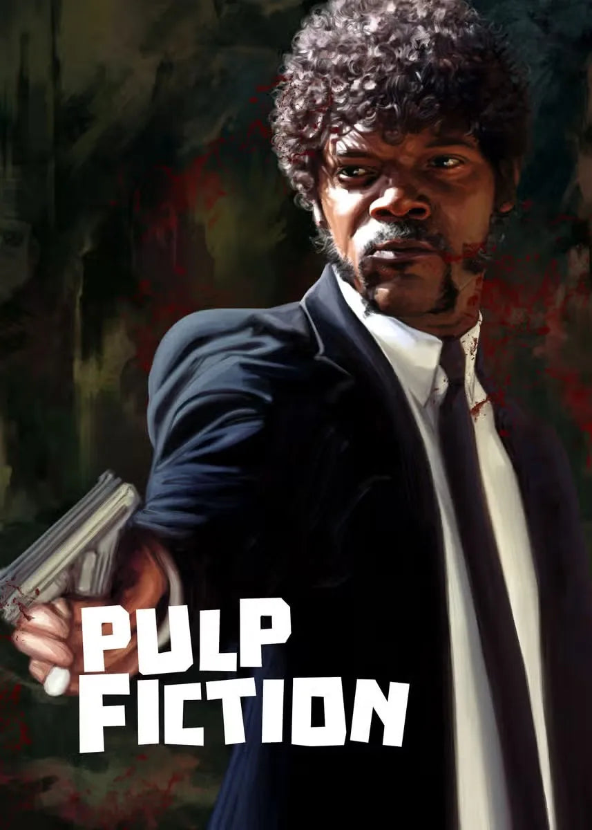 DecorBites™ Movie Pulp Fiction Canvas Wall Art