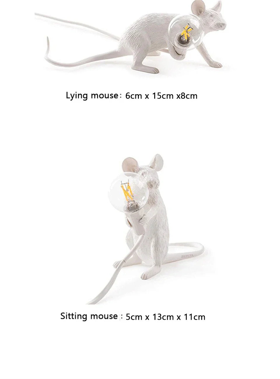 DecorBites™ Nordic Mouse LED Table Lamp