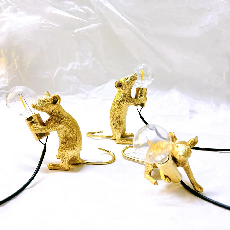 DecorBites™ Nordic Mouse LED Table Lamp