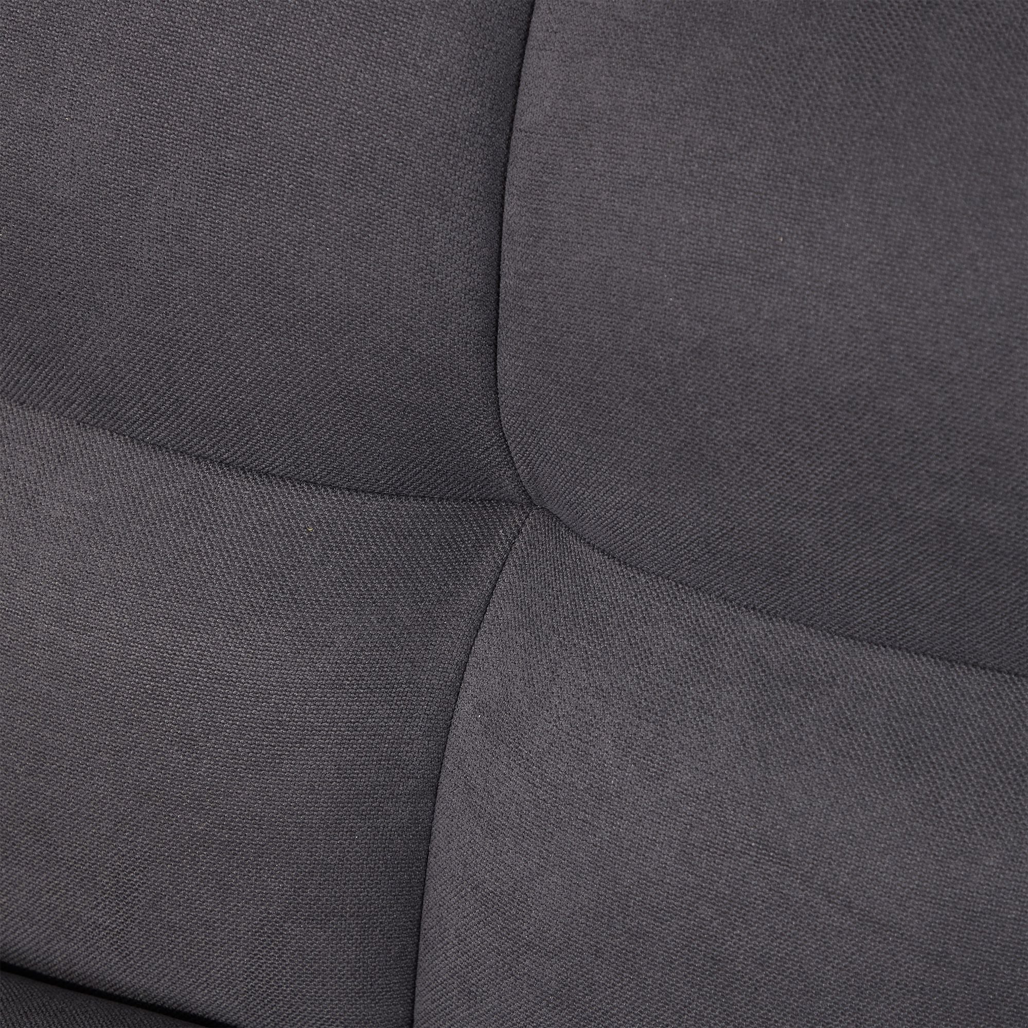 75" Flared Arm Convertible Sleeper Sofa-Dark Gray