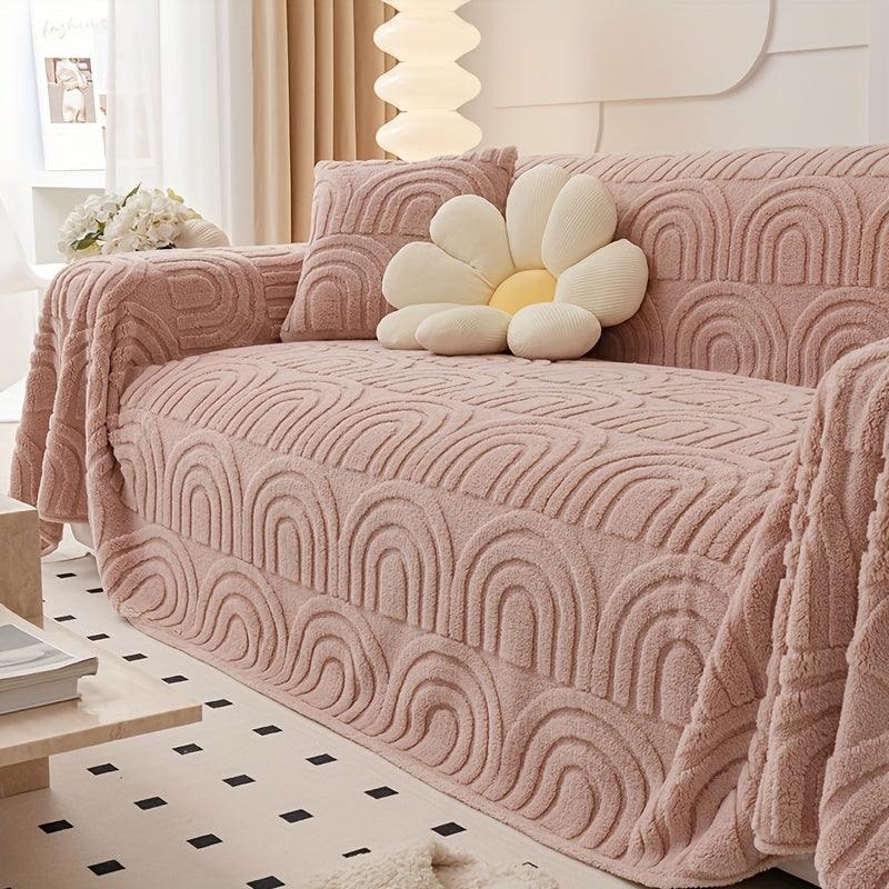 Luxurious Four Seasons Jacquard Slipcover | Waterproof Cover for Couch