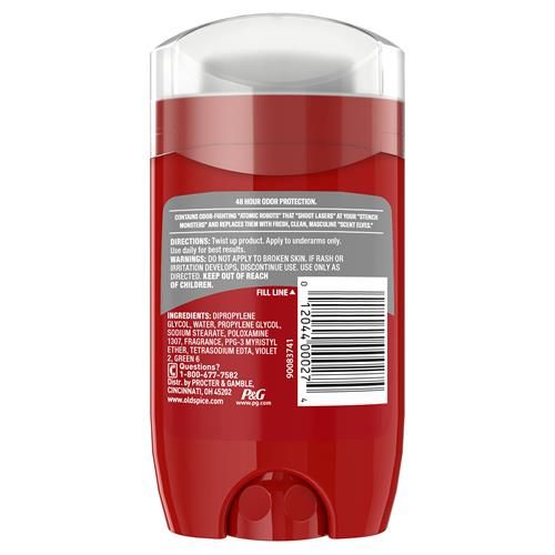 Old Spice Aluminum Free Deodorant For Men, High Endurance, 24/7 Sweat Defense & Odor Protection, 24/7 Freshness & Lasting Scent, Pure Sport Scent, 2.25 Oz