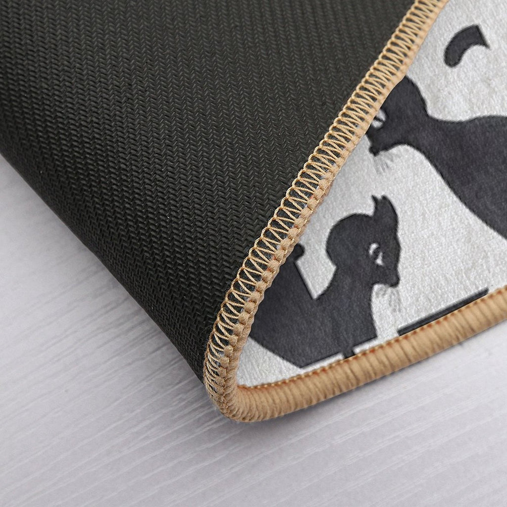BLACK CAT・5  Slip-Resistant Bath Mat