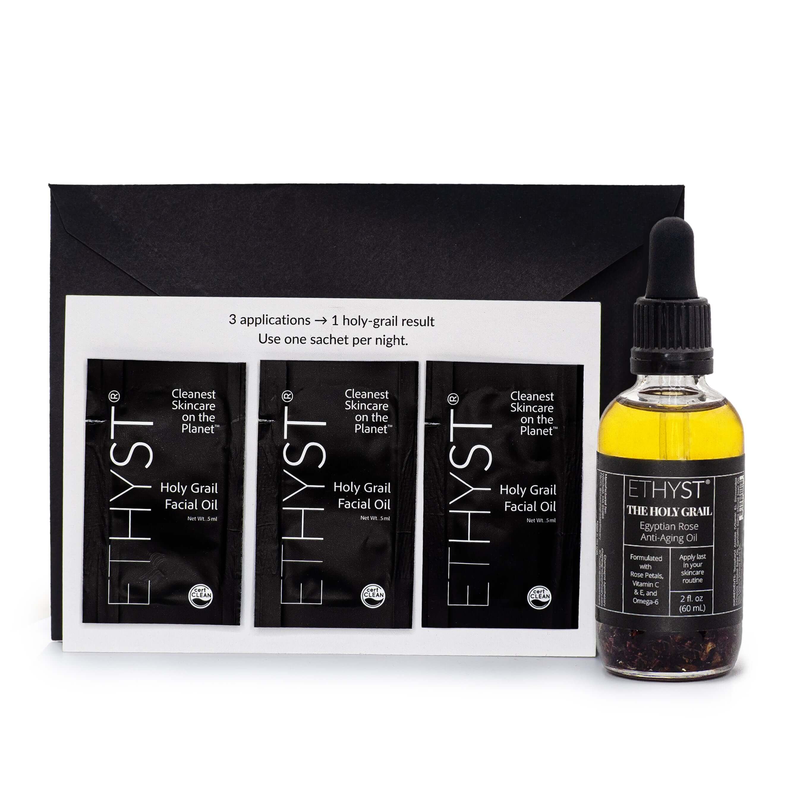 Facial Oil Sample Kit - Holy Grail 3-Night Trial