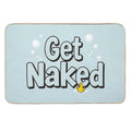 Get Naked - Fun Bathroom  Stain-Proof Bath Mat