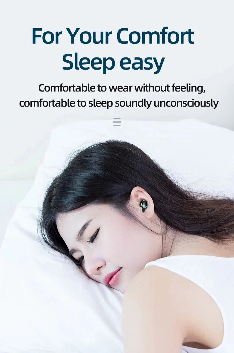 F9-5C Wireless Bluetooth Earphones – 9D Stereo, Waterproof, Noise Cancelling