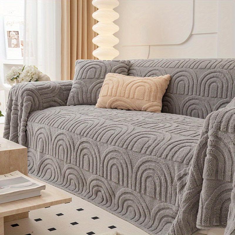Luxurious Four Seasons Jacquard Slipcover | Waterproof Cover for Couch