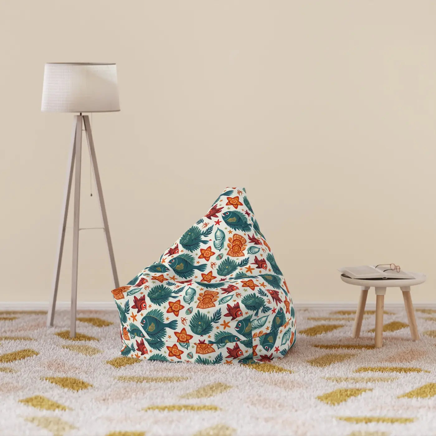 Tropical Bean Bag Chair Cover Polyester - Dipaliz