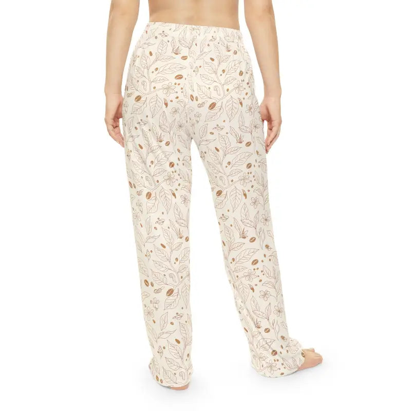 Cream Lounge Pajama Pants - Soft Comfort Loungewear - DipaliZ