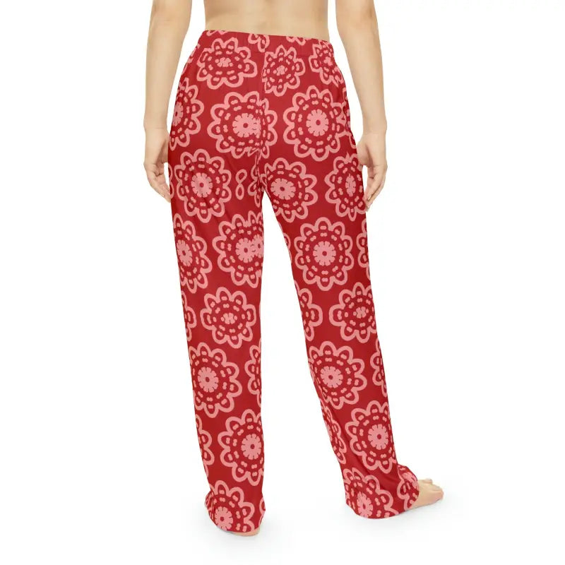 Women's Pajama Pants - Floral Pattern Loungewear - DipaliZ